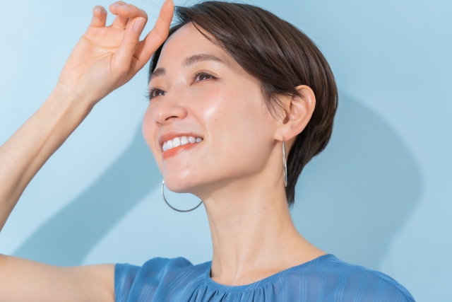美肌女性